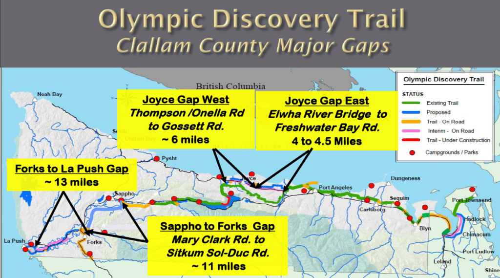 News Olympic Discovery Trail Peninsula Trails Coalition